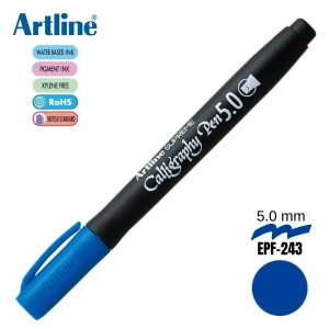 Artline Supreme Kaligrafi Kalemi 5.0 Mavi