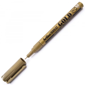 Artline Yaldızlı Marker Kalem Gold EK-999XF