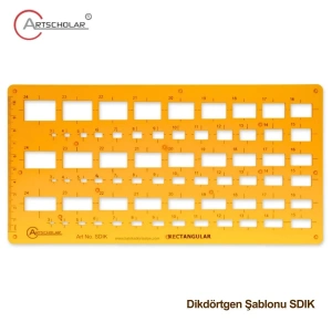 Artscholar Dikdörtgen Şablonu