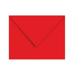 Asil Davetiye Zarfı 13x18 Kırmızı 80 Gr As-5206