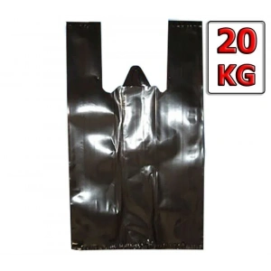 Atlet Poşet Siyah Jumbo Boy 45x85Cm (20 Kg)