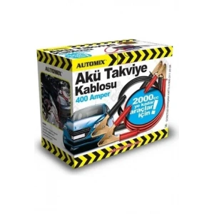 Automix 12583 Akü Takviye Kablosu 600a (2500cc Ye Kadar Olan Araçlar İçin)
