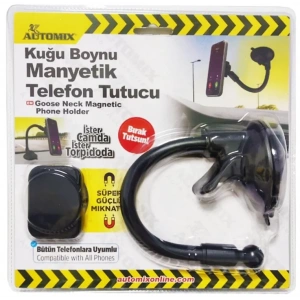 Automix 44542 Kuğu Boynu Mıknatıslı Telefon Tutucu