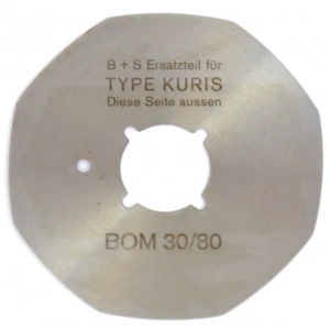 B+S Yuvarlak Kesim Motor 8 Köşe Bıçak / BOM80(8)