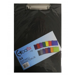 Bafix Kapaklı Sekreterlik Vip A4 Siyah BFX-1801