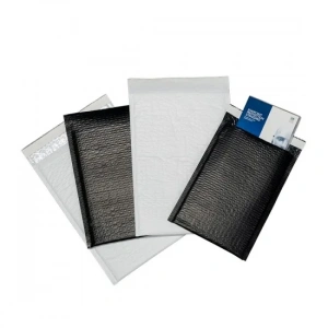 BANTLI BALONLU SİYAH ZARF 35X35 + 5 CM 100 adet