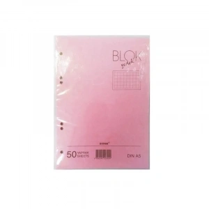 BAYINDIR A5 KOLEJ YEDEK PEMBE KARELİ