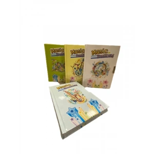 Bayındır Bhe0493 Müzik Kilitli Hatıra Defteri 14x20 128 Yaprak
