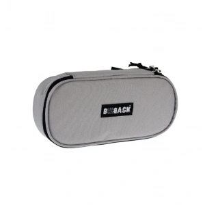 Bback Oval Kumaş Kalemlik / Kalem Kutusu AÇIK GRİ