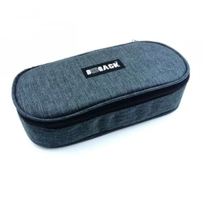 Bback Oval Kumaş Kalemlik / Kalem Kutusu FÜME