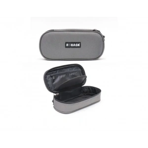 Bback Oval Kumaş Kalemlik / Kalem Kutusu GRİ