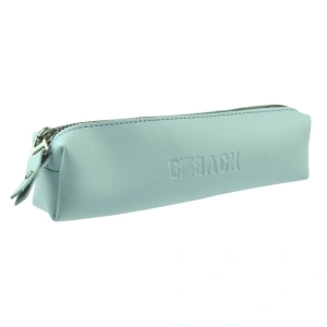 BBack Sanatsal Deri Kalemlik Buz Mavisi