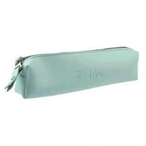 BBack Sanatsal Deri Kalemlik Buz Mavisi