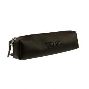 BBack Sanatsal Deri Kalemlik Kahve