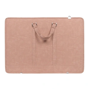BBack Suni Deri Proje Çantası 40x55cm Pembe