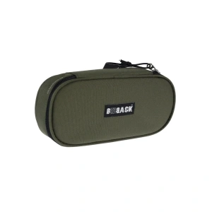 BBack Tek Bölmeli Fonksiyonel Kalem Çantası Kumaş Haki