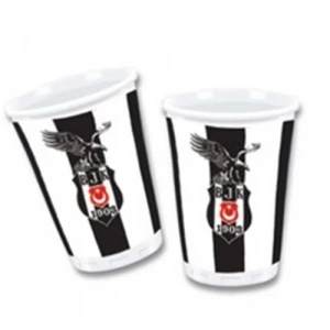 Beşiktaş 8 Li Kağıt Bardak