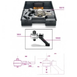 Beta Tork Artırıcı Takımı 4 Parça 560/c4+