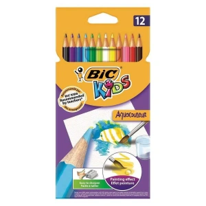 Bic Aquacouleur Kuru Sulu Boya Kalemi 12li