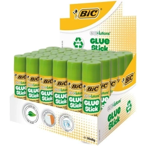Bic Eco Solventsiz Stick Yapıştırıcı 8 gr. 30lu Kutu