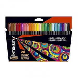 Bic İntensity Keçeli Kalem 24 Renk (978035) (998417)