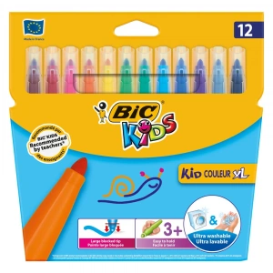 Bic Kid Couleur XL Keçeli Kalem 12 Renk 828966