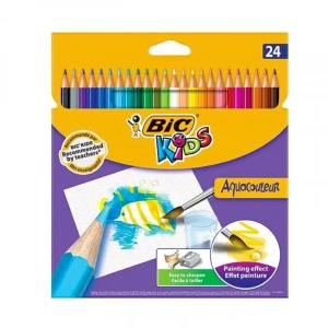 Bic Kids AQuacouleur Kuru Sulu Boya 24 Renk (8575633)