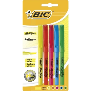 Bic Marking Highlighter Fosforlu İşaretleme Kalemi Seti 5 Renk