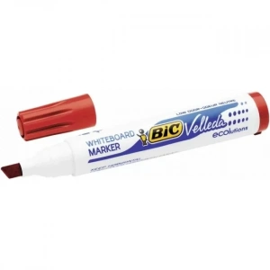 Bic Velleda 1751 Kırmızı Kesik Uçlu Yazı Tahtası Kalemi