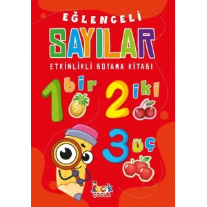BICIRIK EĞLENCELİ SAYILAR ETKİNLİKLİ BOYAMA KİTABI