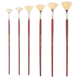 Bigpoint 113 Serisi Doğal Kıl Yelpaze Fırça No: 10