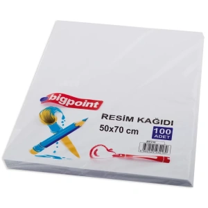 Bigpoint 120 Gram Resim Kağıdı 50x70cm 100lü Paket