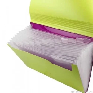 Bigpoint 13 Cepli Körüklü Dosya A4 (bp-265 Yeşil)