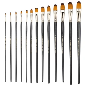 Bigpoint 200kf Serisi Sentetik Kıl Kedi Dili Fırça No: 14