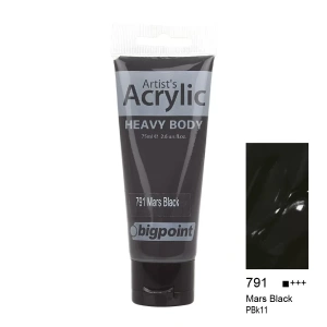 Bigpoint Akrilik Boya 75 Ml Mars Black 791