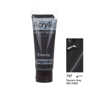 Bigpoint Akrilik Boya 75 Ml Paynes Grey 797