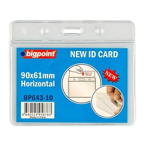 Bigpoint Bp643 Kart Poşeti Dikey 90x61mm (10 Lu)