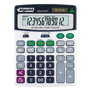 Bigpoint Hesap Makinesi 12 Haneli Profesyonel (BP510)