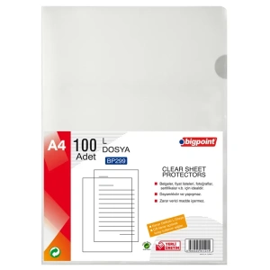 Bigpoint L Dosya Standart 90 Mikron 100lü Paket