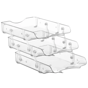 Bigpoint Şeffaf Evrak Rafı 3lü