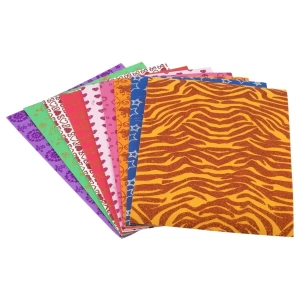 Bigpoint Simli Baskılı Eva 20x30cm Karışık 10 Lu Paket