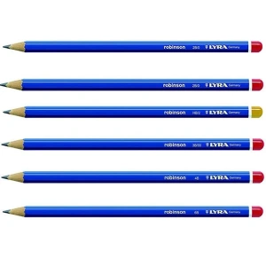 BK Lyra Robinson Dereceli Kurşun Kalem Seti 6Lı