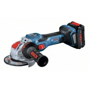 Bosch Akülü Avuç Taşlama Makinesi X-Lock GWX 18V-15 SC (2 x 8,0 Ah Akü) (125 mm) - 06019H6501