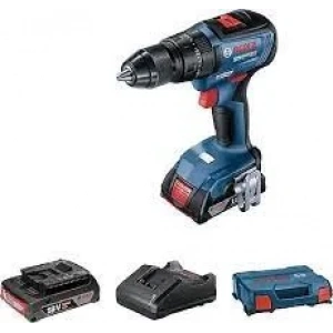 Bosch Akülü Darbeli Vidalama Matkabı GSB 18V-50 (43 Parça AC Set) - 0615990M8K