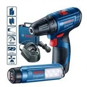 Bosch Akülü Vidalama Matkabı Set (GSR 120-LI + GLI 12V-300) (2 x 2,0 Ah Akü) - 06019G8004