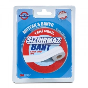 Boss Tape 0400 Mutfak Ve Banyo Sızdırmazlık Bandı 22mmx3.35m