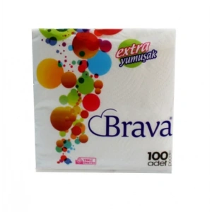 Brava Extra Peçete 30x30 ( 100 Adet )