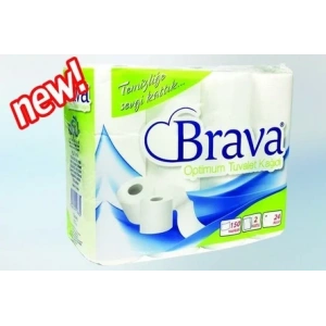 Brava Tuvalet Kağıdı 24lü ( 72 Rulo )3 PAKET