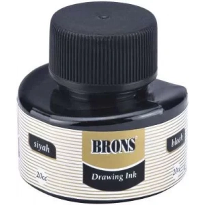 BRONS ÇİNİ MÜREKKEBİ SİYAH BR-317