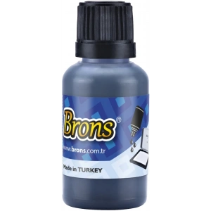 BRONS ISTAMPA MÜREKKEBİ MAVİ 30 cc BR-315
